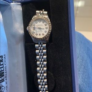 Vintage date adjust Rolex ladies watch.